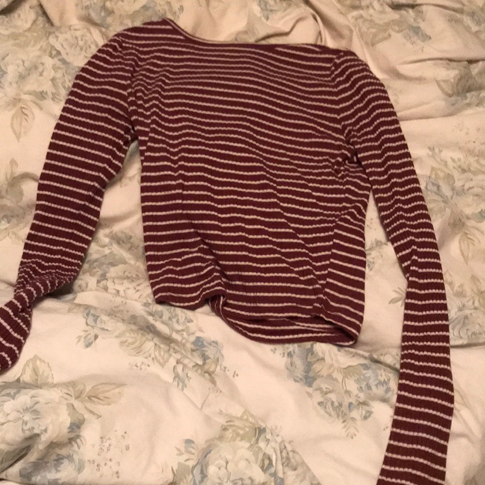 Stripe crop top